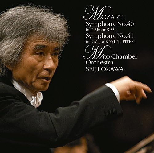 Seiji Ozawa Mozart: Symphonies Nos. 40 & 41 "Jupiter" Japan Music CD