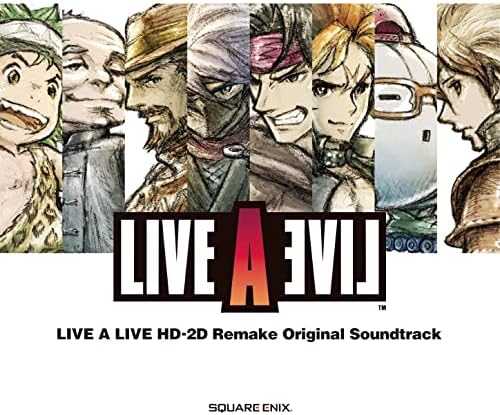 LIVE A LIVE HD-2D Remake Original Soundtrack Japan Game Music CD Yoko Shimomura