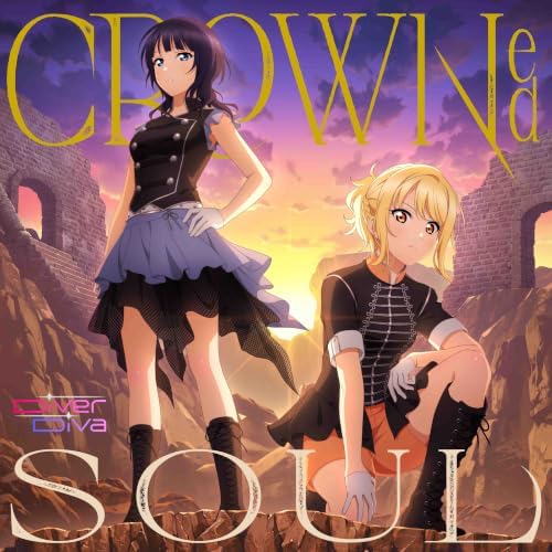 DiverDiva DiverDiva 4th Single "CROWNed SOUL" Japan Music CD Love Live!