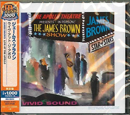 James Brown Live at the Apollo Japan Music CD
