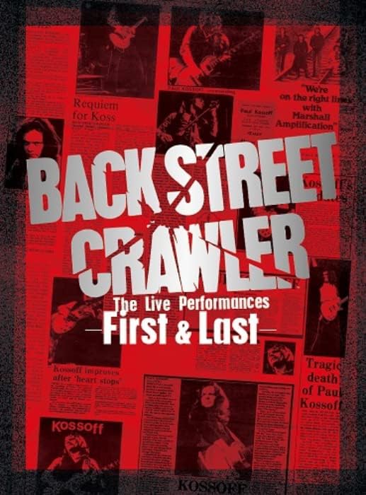 Back Street Crawler The Live Performance First & Last Japan Music CD
