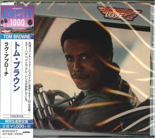 Tom Brown Love Approach (Limited Edition) Japan Music CD^