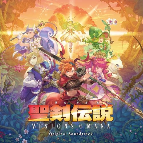 Seiken Densetsu VISIONS of MANA Original Soundtrack Japan Game Music CD
