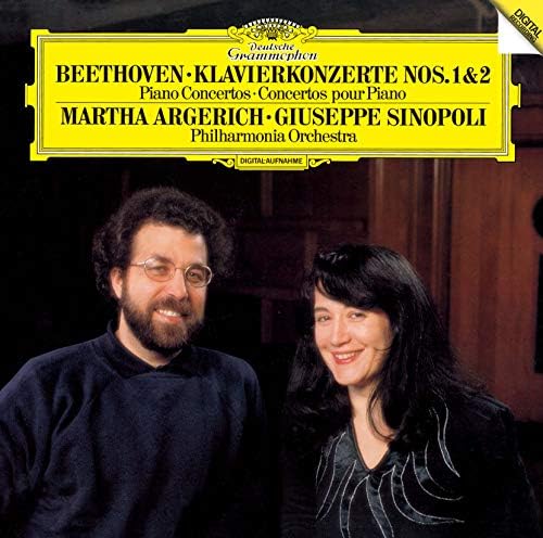 Martha Argerich Giuseppe Sinopoli Beethoven: Piano Concertos No. 1 and No. 2 JP