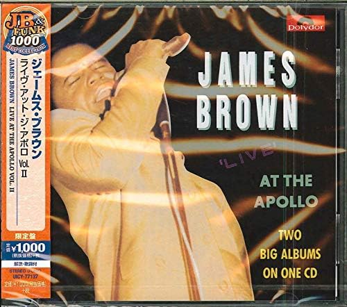 James Brown Live at the Apollo Vol. II Japan Music CD