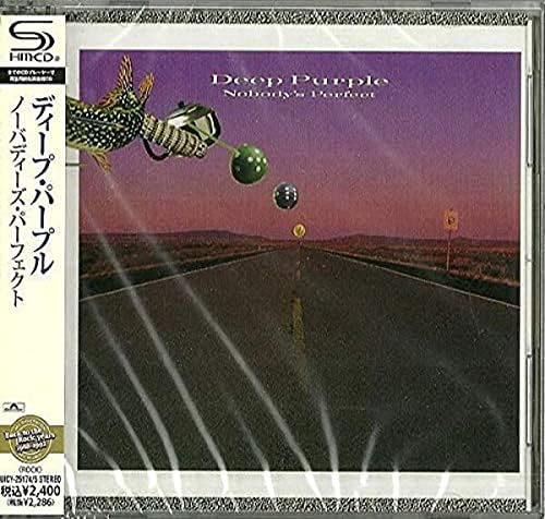 deep purple Nobody's Perfect Japan Music CD