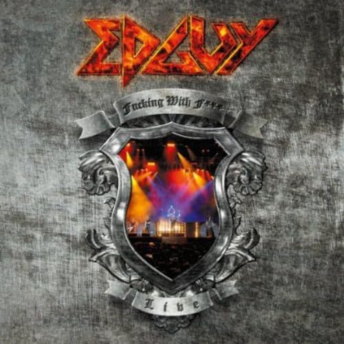 edguy Fucking with Fire Live! Japan Music CD