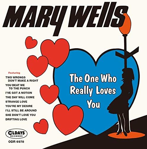 Mary Wells THE ONE WHO REALLY LOVES YOU + RECORDED LIVE ON STAGE Japan Music CD