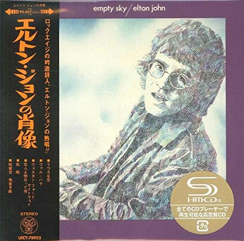 Elton John Empty Sky Japan Music SHM-CD