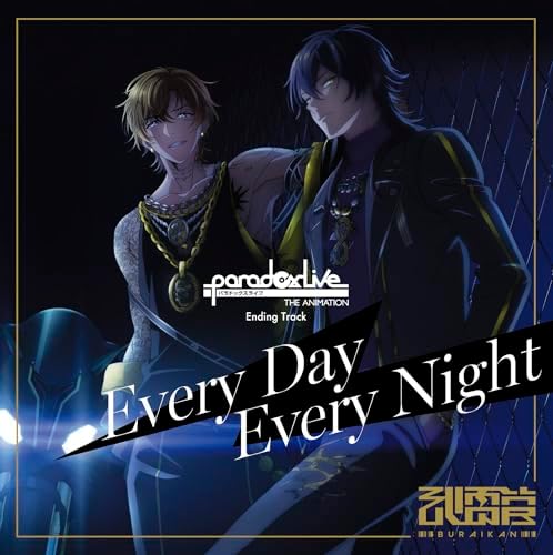 Paradox Live THE ANIMATION Ending Track ?gEvery Day Every Night?h Japan Music CD