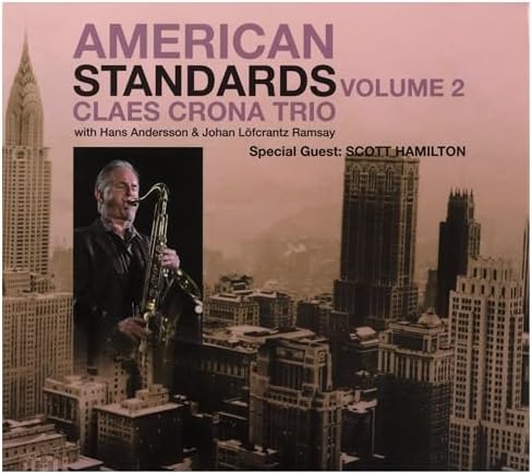 claes krona trio American Standards Vol.2 Special Guest Scott Hamilton Japan CD