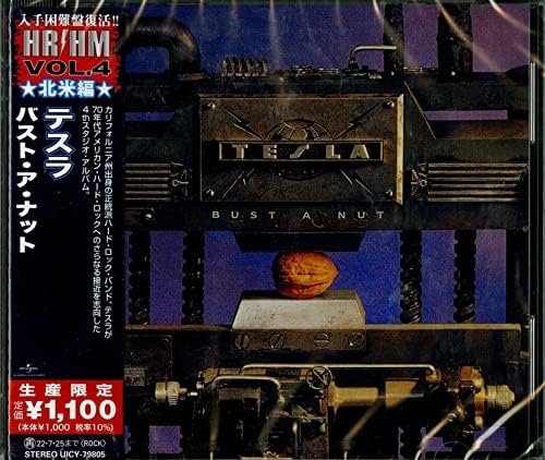Tesla Bust a Nut (Limited Edition) Japan Music CD Bonus Track