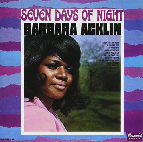 Barbara Aklin Seven Days of Night Japan Music CD