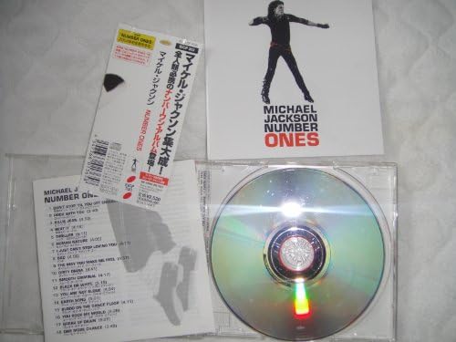 Michael jackson NUMBER ONES Japan Music CD