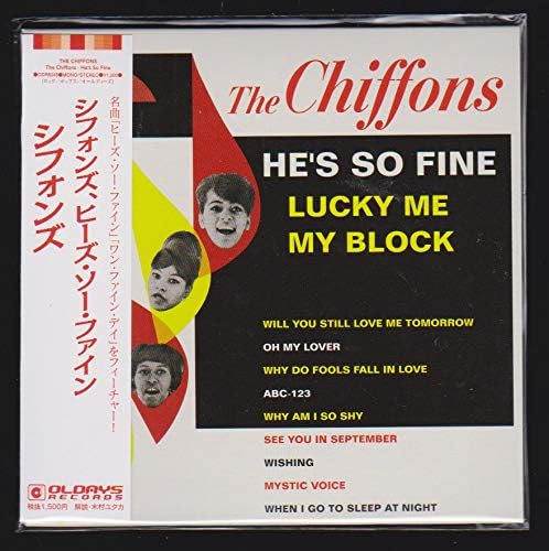 The Chiffons Chiffons, He's So Fine Japan Music CD^