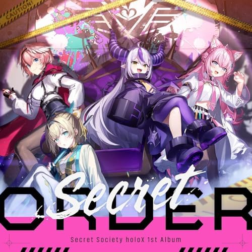 Secret Society holoX Secret Order Japan Music CD hololive