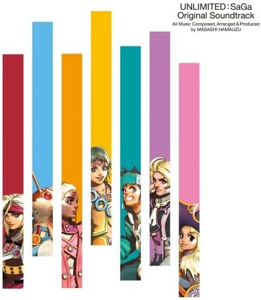 Unlimited: Saga Original Soundtrack Japan Music CD