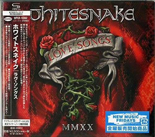 white snake Love Songs SHM-CD Japan Music CD