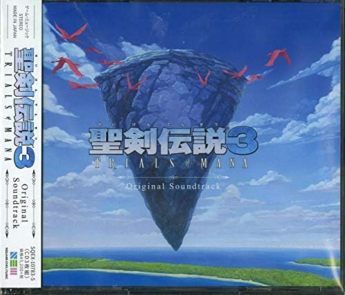 Holy Sword Legend 3 TRIALS OF MANA Original Soundtrack Japan Music CD