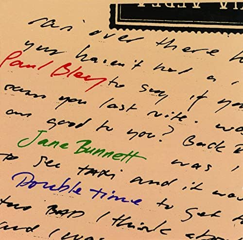 Paul Bley, Jane Bunnett Double Time Japan Music CD