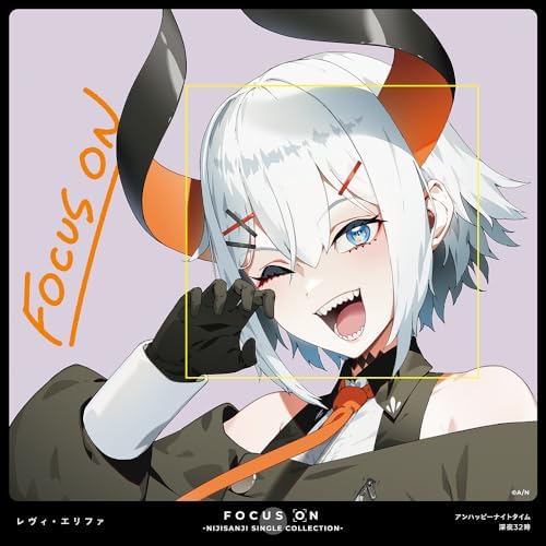 Levi Elifa FOCUS ON - NIJISANJI SINGLE COLLECTION - Levi Elifa Japan Music CD