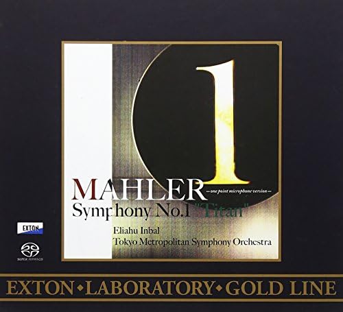 Inbal Mahler: Symphony No. 1 Titan one-point recording version Japan Music CD
