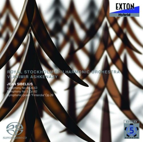 Ashkenazy Sibelius: Symphony No. 4, Symphonic Poem No. 5 "Finlandia" Japan CD