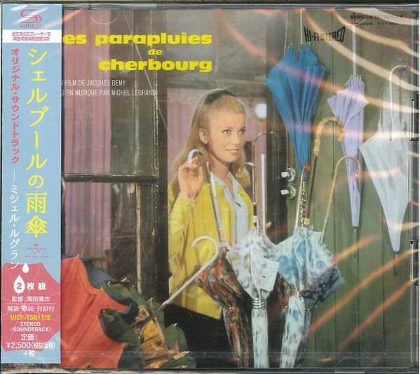 Michel Legrand The Umbrellas of Cherbourg Original Soundtrack Japan Music CD