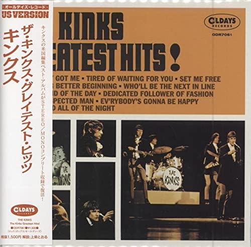 The Kinks The Kinks Greatest Hits Japan Music CD