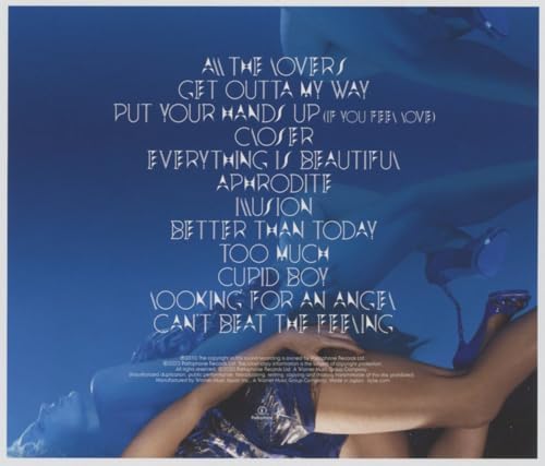 kylie minogue aphrodite Japan Music CD
