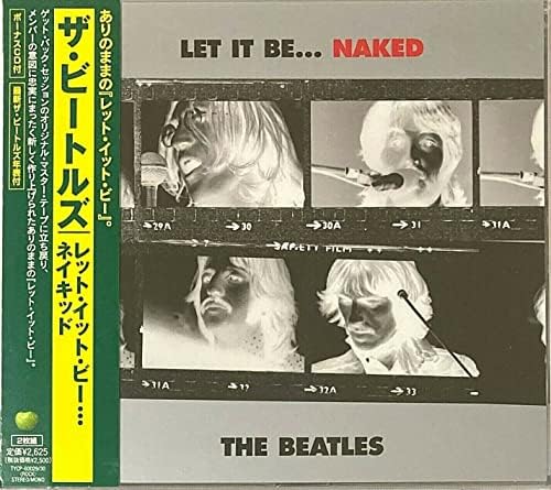 The Beatles let it be naked Japan Music CD