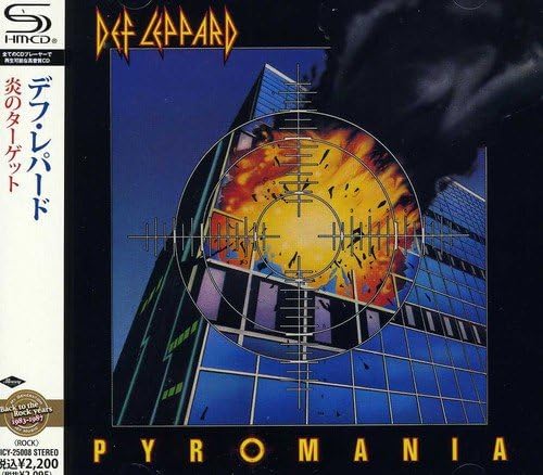 def leppard Pyromania Japan Music CD