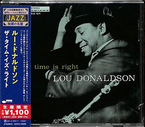 Lou Donaldson The Time Is Right (Limited Edition) Japan Music CD