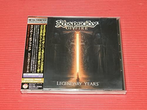 rhapsody of fire Legendary Years Japan Music CD