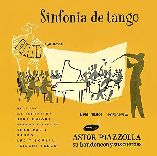 Astor Piazzolla Sinfonia de Tango Japan Music CD