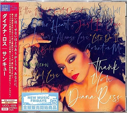 Diana Ross Thank You Japan Music SHM-CD