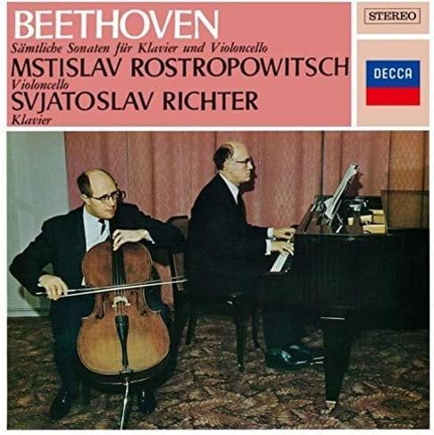 Rostropovich (Mstislav), Beethoven, Richter (Sviatoslav) Beethoven: Complete Cello Sonatas Japan Music CD