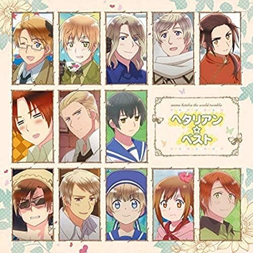 Daisuke Namikawa, Hiroki Yasumoto, Hiroki Takahashi, Noriaki Sugiyama, Masaya Onosaka, Katsuyuki Konishi, Yasuhiro Takato, Yuki Kaida, Atsushi Kosaka Anime "Hetalia The World Twinkle" Hetalia??Best Japan Music CD