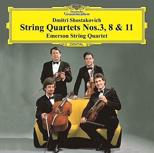 emerson string quart Shostakovich: String Quartets Nos. 3, 8 and 11 (SHM-CD)