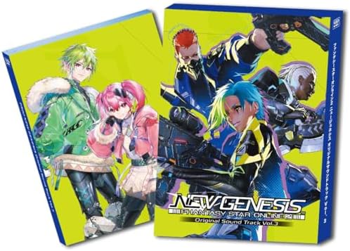 PSO2 NEW GENESIS Original Sound Track Vol.3 (3CD) Japan Music CD