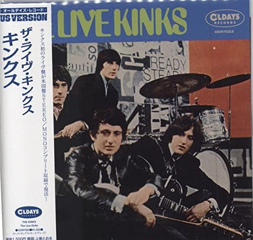 Kinks Live Kinks [paper jacket] Japan Music CD