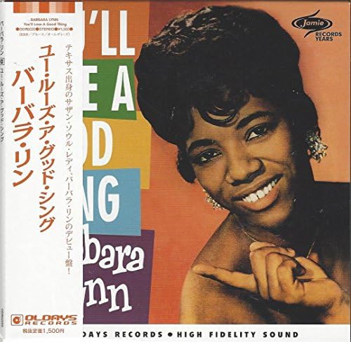 Barbara Lynn You'll Lose A Good Thing Japan Music CD BONUS TRACK