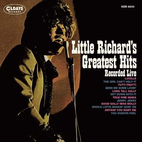Little Richard Little Richards Greatest Hits Recorded Live Japan Music CD
