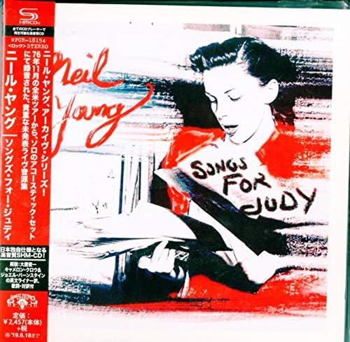 Neil Young songs for judy Japan Music CD