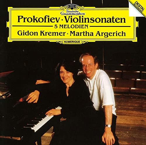Gidon Kremer Prokofiev: Violin Sonatas Nos. 1 and 2, etc. (SHM-CD) Japan Music
