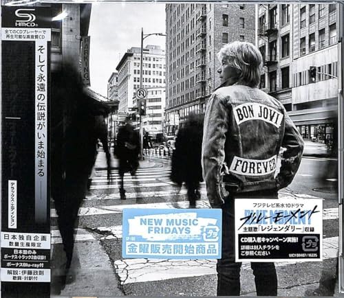 bon jovi Forever (Deluxe Edition) (Limited Edition) (CD+Blu-Ray) Japan Music CD