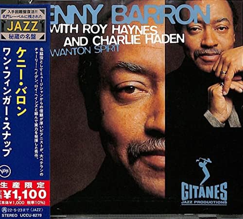 Kenny Barron One Finger Snap(Limited Edition) Japan Music CD