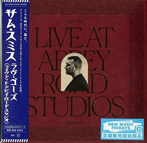 Sam Smith Love Goes (Live at Abbey Road Studios) (Limited Edition) Japan CD