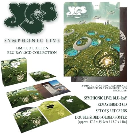 YES Symphonic Live (2SHM-CD+BD) [Blu-ray] Japan Music CD