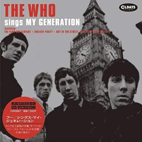 The Who Sings My Generation Japan Music CD^